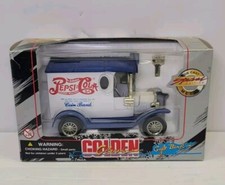 1996 Golden Classic Special Edition PEPSI COLA Delivery Truck Die Cast Bank -New