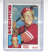 1984 Topps #113 Kelly Paris Cincinnati Reds