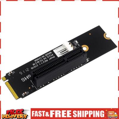 NGFF M.2 auf PCI-E 4X SATA Power Riser Adapterkarte SN9F