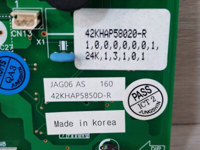 CARRIER 42KHAP5850D-R / 42K4AA5501B-R PCB BOARD-NEW W/O BOX, $221.00
