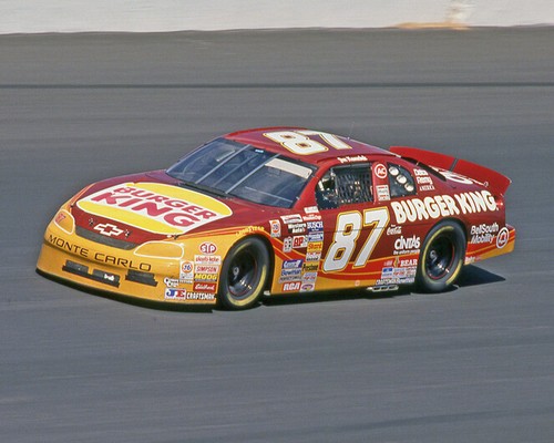 1995 Burger King Monte Carlo JOE NEMECHEK Glossy 8x10 Photo Nascar 1995-burger-king-monte-carlo-joe-nemechek-glossy-8x10-photo-nascar