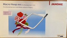 Janome 11000 MA Embroidery Hoop 200 mm x 280 mm 7-7/8 x 11 P/N 860-403-007
