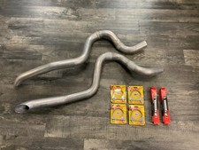 1965-1973 Ford Mustang 2.5 Muffler Exhaust Tail Pipes Non-gt 65649 Mac