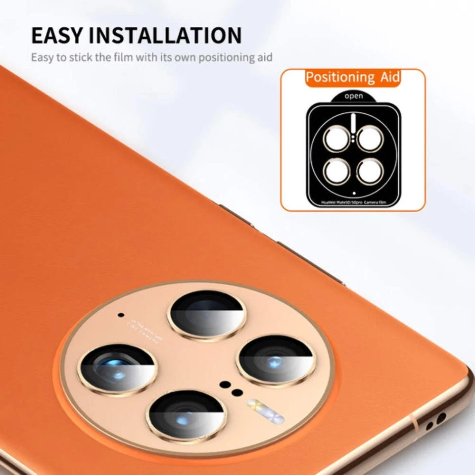 Película de vidrio templado ENKAY 9H para cámara Huawei Mate 50 Pro Foto 2 de 4