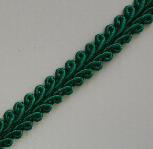 PREMIUM SCROLL BRAID Per Metre/Length/ Reel 9-10mm Width Furnishing Gimp Trim - Picture 21 of 36