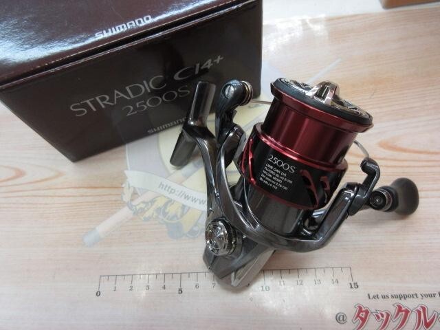 Shimano 16 STRADIC CI4+ 2500S Spinning Reel Used with Box F Shimano 16 STRADIC CI4+ 2500S Spinning Reel Used with Box F