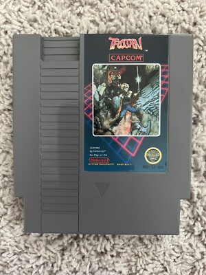 Trojan (Nintendo Entertainment System, 1987) 5-screw, TESTED