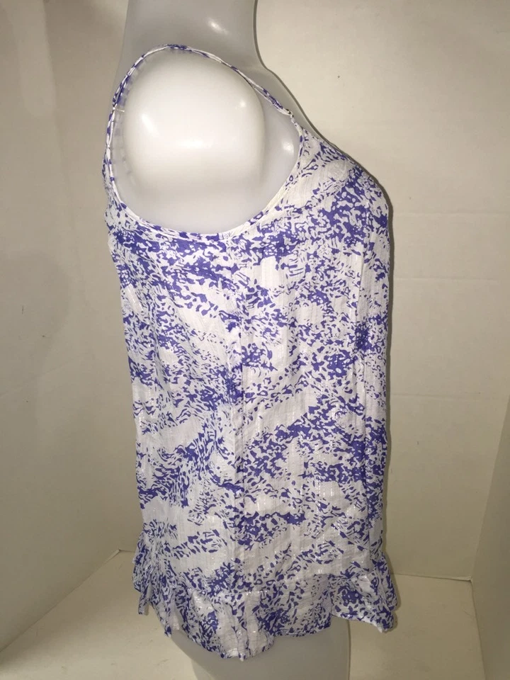 Blusa para mujer Cynthia Vincent mezcla seda talla XS Foto 3 de 4