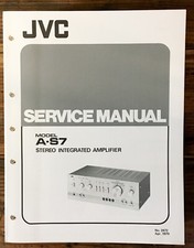 JVC A-S7 Amplifier Service Manual Original 