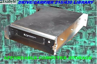 Exabyte 1004969-005 M2 215 430 LVD MAMMOTH-2 LOADER LIBRARY Tape Drive W/TRAY