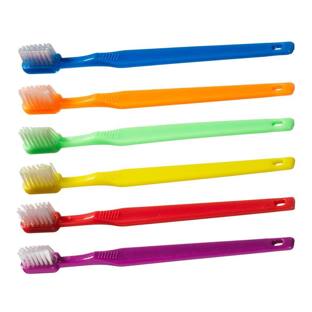 Plak Smacker Youth 28-Tuft Toothbrush, Assorted, 144/Box