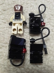 LEGO Ghostbusters Ecto-1 Set 21108 Peter Minifigure 3 Proton Packs Incomplete