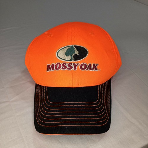 Mossy Oak Neon Orange Mens Adjustable 