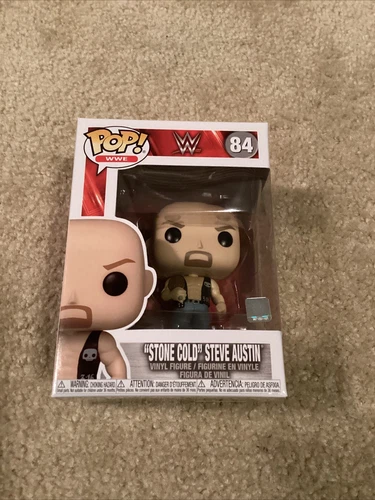 FUNKO POP! “STONE COLD” STEVE AUSTIN #84~ MINT~ WWE SERIES ~