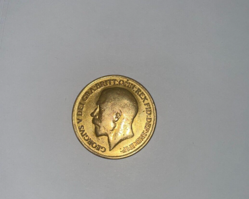 1917 GEORGIVS V DEI GRA:BRITT: OMN: REX FID:DEF:IND:IMP ONE PENNY--B1 - Picture 5 of 9