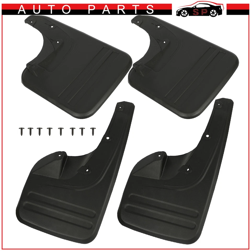 Splash Guards Mud Flaps Guards Fender Front Rear For 2010-2014 Toyota Hilux Vigo - Изображение 4 из 4