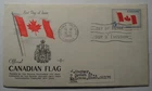 STAMPMART : CANADA 1965 OFFICIAL CANADIAN FLAG OTTAWA ONTARIO CANCEL FDC TO USA