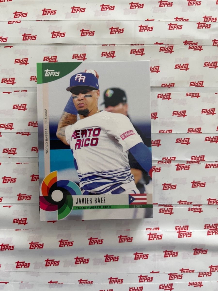 2023 Topps World Baseball Classic Global Stars JAVIER BAEZ #9