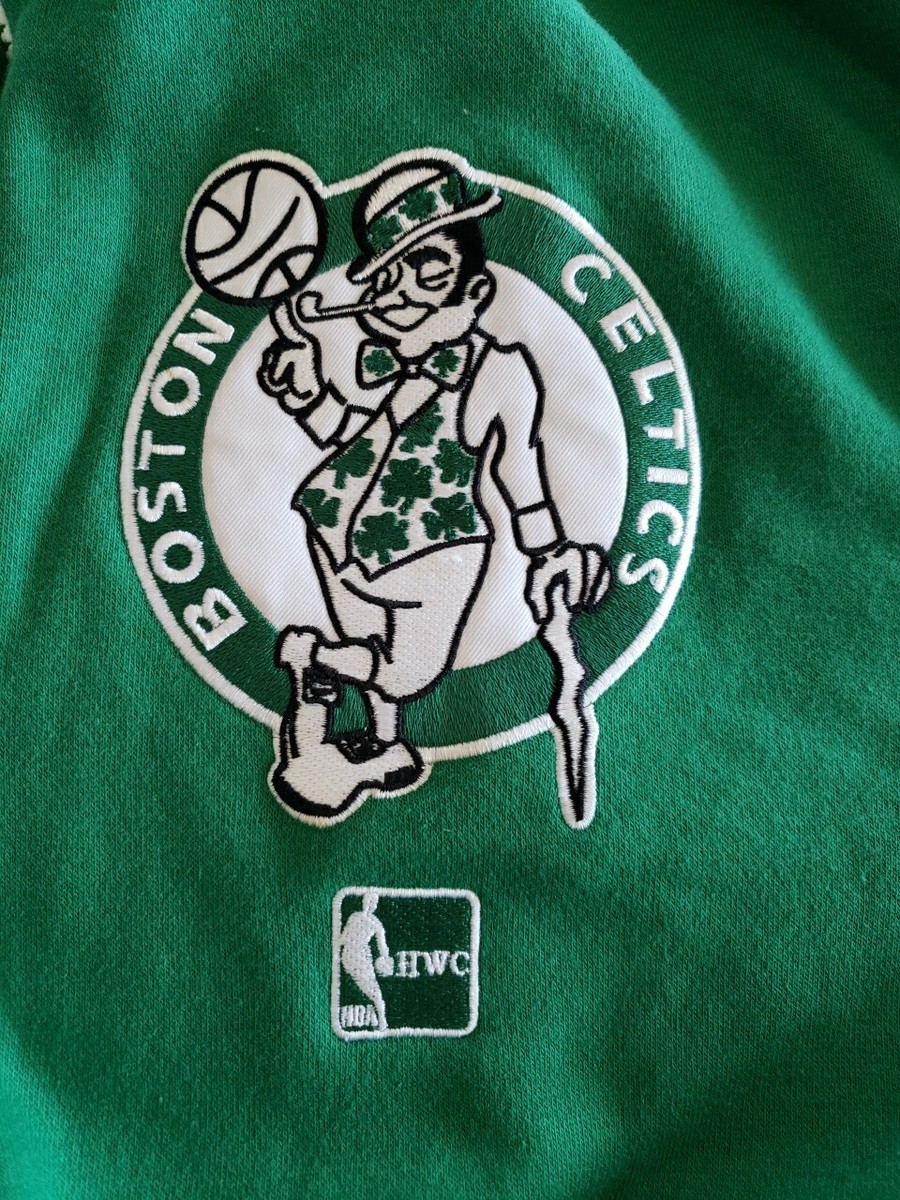 BOSTON CELTICS NBA Hardwood Classics Full Zip Track Suit Jacket