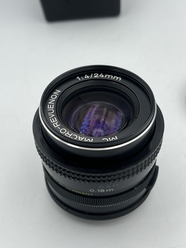 MC Macro-Revuenon 1:4/24mm Objektiv Anschluss: M42 GEPRÜFT✅ TOP ZUSTAND - Bild 6 von 14