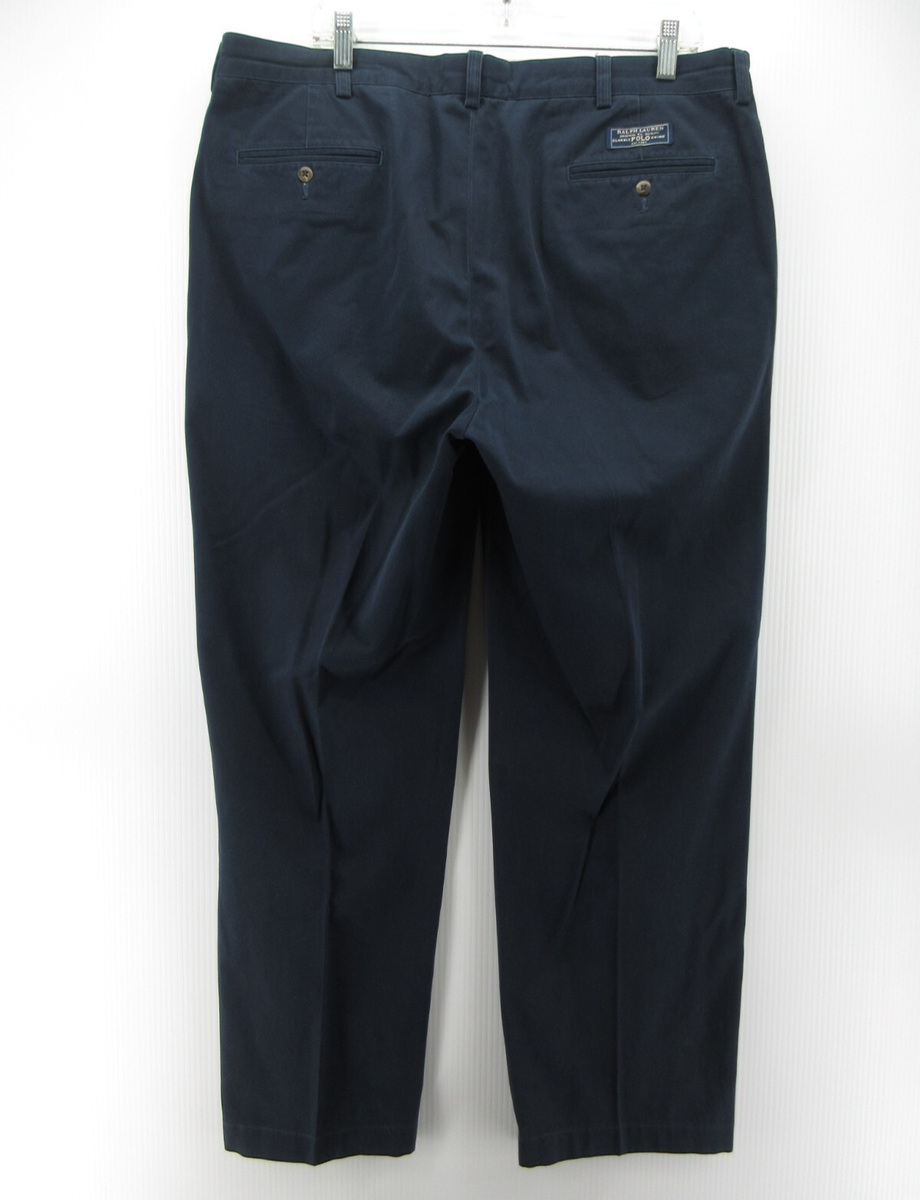Polo by Ralph Lauren ANDREW/KH古着/W38L31 Polo By Ralph Lauren Mens Andrew Pants Pleated Chino Slash