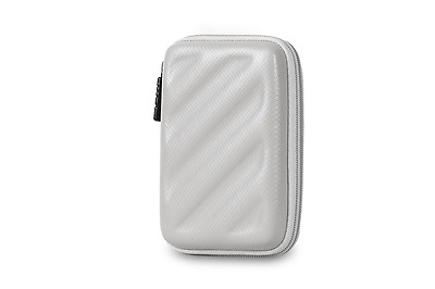 Tragbares Reisezubehör Silber Eva Hardcase USB Stick Speicherkarten