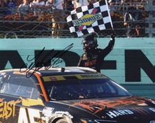 AUTOGRAPHED 2024 Tyler Reddick 45 The Beast Hard Monster HOMESTEAD PLAYOFF WIN