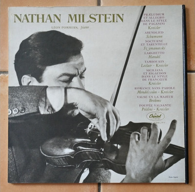 Nathan Milstein plays Kreisler Haendel Leclair Mendelssohn etc- Original Capitol
