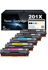 201X High Yield Toner Cartridge 5 Pack