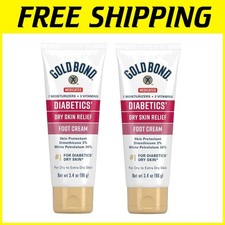 Diabetics' Dry Skin Relief Foot Cream - Pack of 2