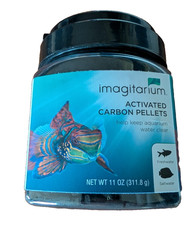 Activated Carbon Pellets Aquarium Filtration Fresh or Salt Water Aquariums 11 oz