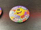 Pac-Man Advertising Pinback Button 2.5" Tengen The Pac Is Back Pins Rare 2  — photo 3