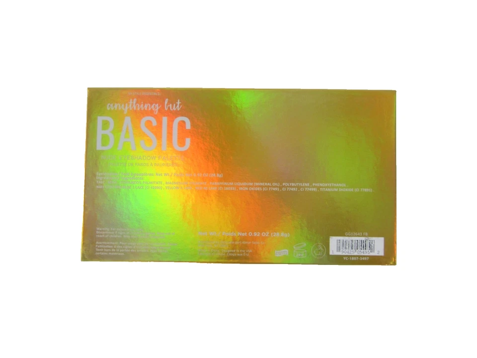 Style Essentials Anything But Basic Large 24-Color Eyeshadow Palette-6.10 Oz-New - Image 4 of 4