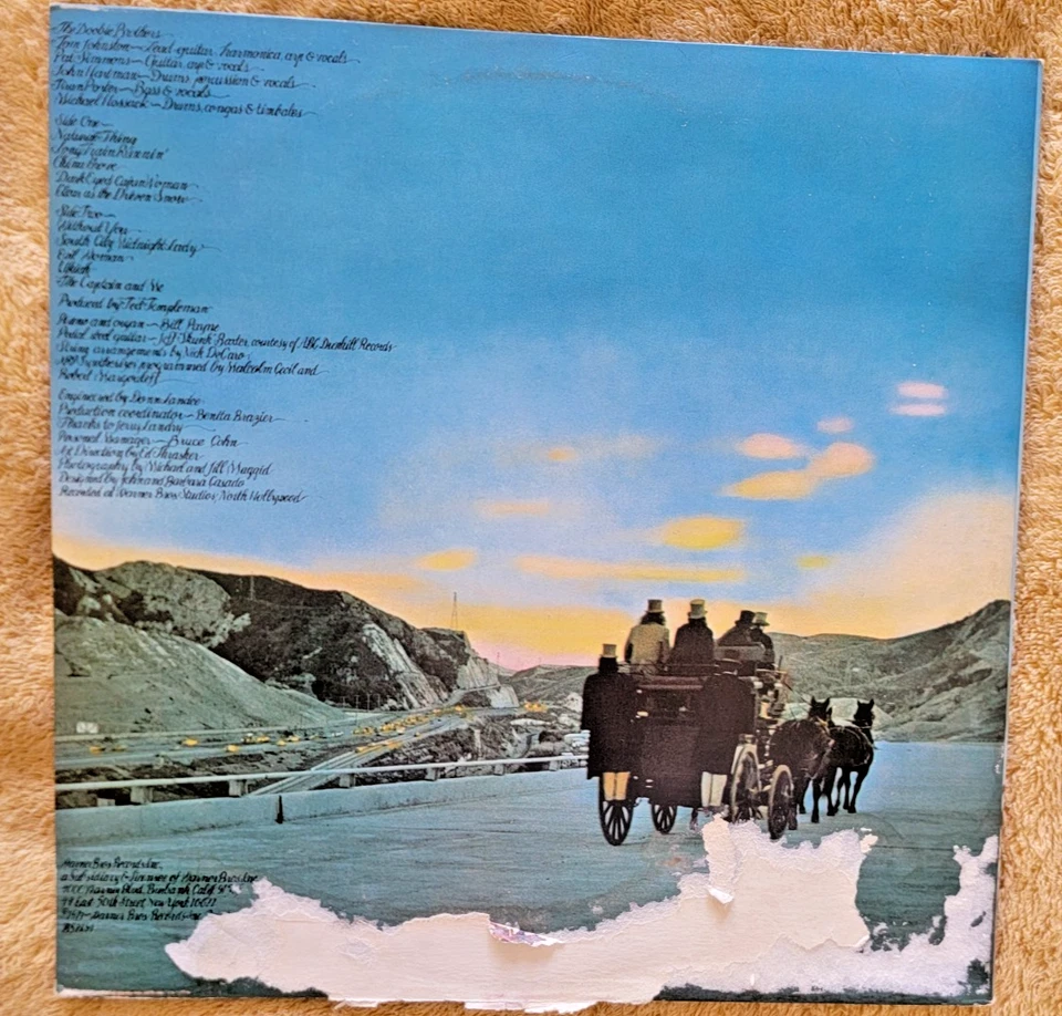 Doobie Brothers - The Captain & Me 1973 Warner Bros Gatefold / Inner / Nice! EX — 第 3/4 张图片