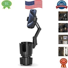 Adjustable Car Phone Holder & Cup Expander - Perfect for All Smartphone Sizes