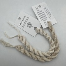 Gloriana 12 Strand Silk Floss For Needlework-2 Skeins/6 Yd Each-color ECRU