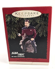Hallmark Keepsake Ornament 1996 Commander William T. Riker Next Generation