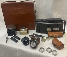 Polaroid Land Camera 150 vintage custodia originale anni 50 extra non testata