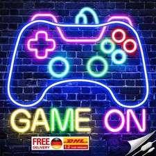 Gaming Controller - Neon LED Gaming Room Deko Schild, Neon Gamer Sign Wand Schla