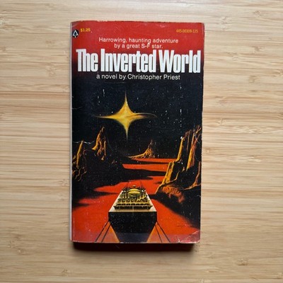 The Inverted World by Christopher Priest 1974 Popular Library Vintage SF