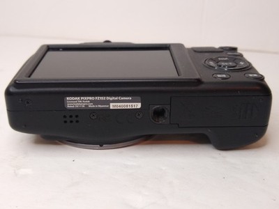 Kodak PIXPRO FZ152 Digital Camera Black Battery No Charging Cord