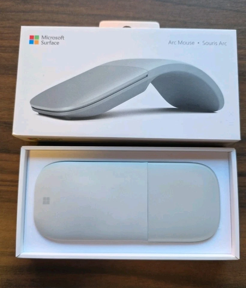 Microsoft Surface Arc Bluetooth Maus - Hellgrau (CZV-00002) - Bild 3 von 4