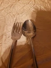 Reed And Barton Vintage Sterling Salad Fork And Teaspoon
