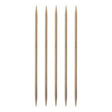 4Pcs Bamboo Knitting Needles Double Pointed Size US 4 3.5mm 6 inch 15cm 