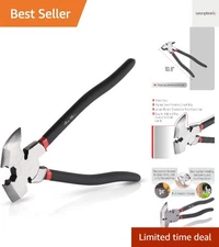 Bates- Fencing Pliers, 10-Inch, Multi Tool Fence Pliers, Barbed Wire Fence To...