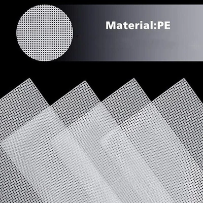 1/2/4PCS Plastic Canvas Sheets Plastic Mesh Sheets for DIY Crafts White Plastic - Image 1 of 4