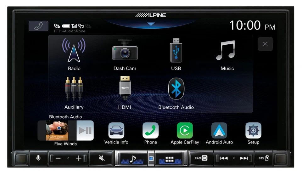 Alpine 2DIN DAB USB MP3 Bluetooth Autoradio für Hyundai Veloster FS ab 2011 - Bild 4 von 4