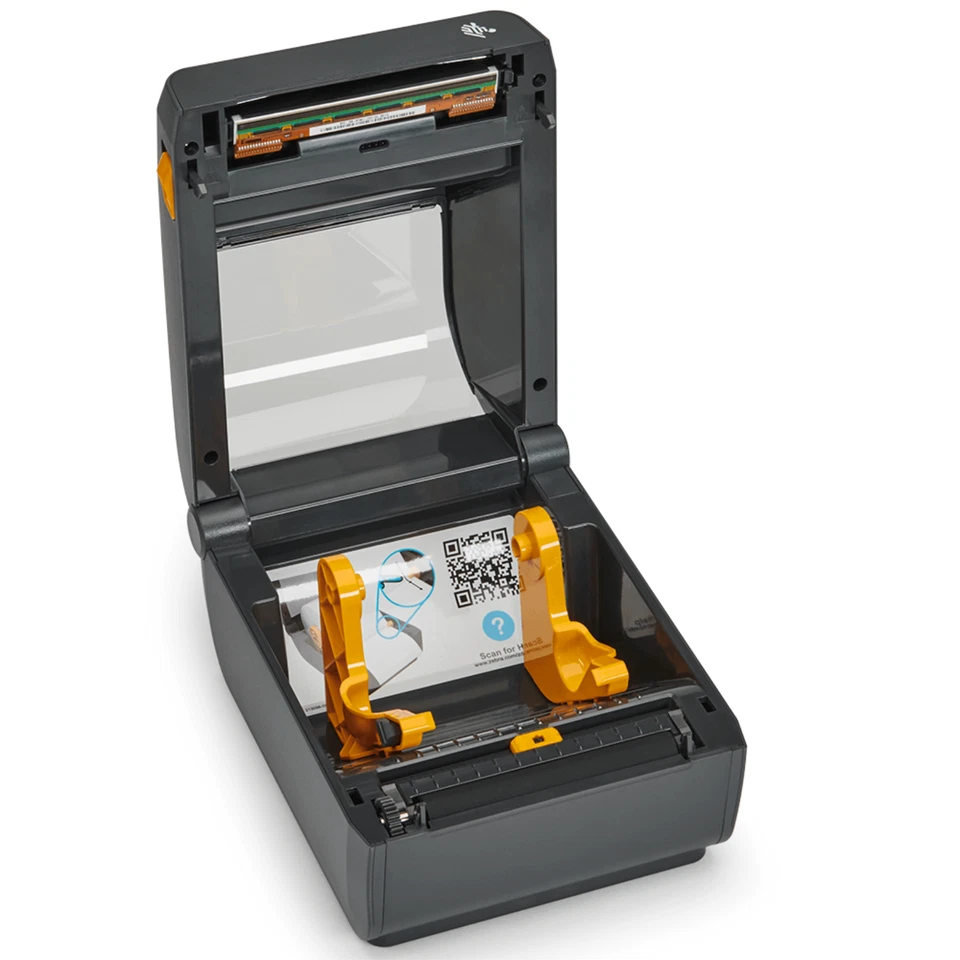 Zebra ZD421 Direct Thermal Shipping Label Barcode Printer 203 dpi USB NEW - Image 2 of 4