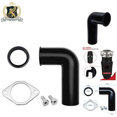 #ad Durable Garbage Disposal Drain Elbow amp; Flange Kit High Pressure PVC Components $19.17