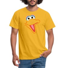 Sesamstraße Bibo Gesicht Karneval Männer T-Shirt